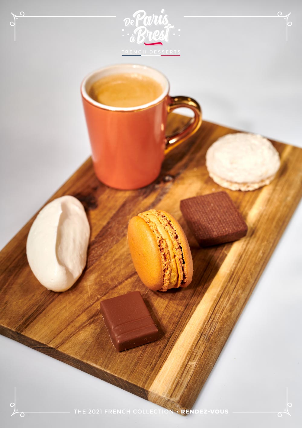 Le gourmand cappuccino - De Paris à Brest - French Desserts