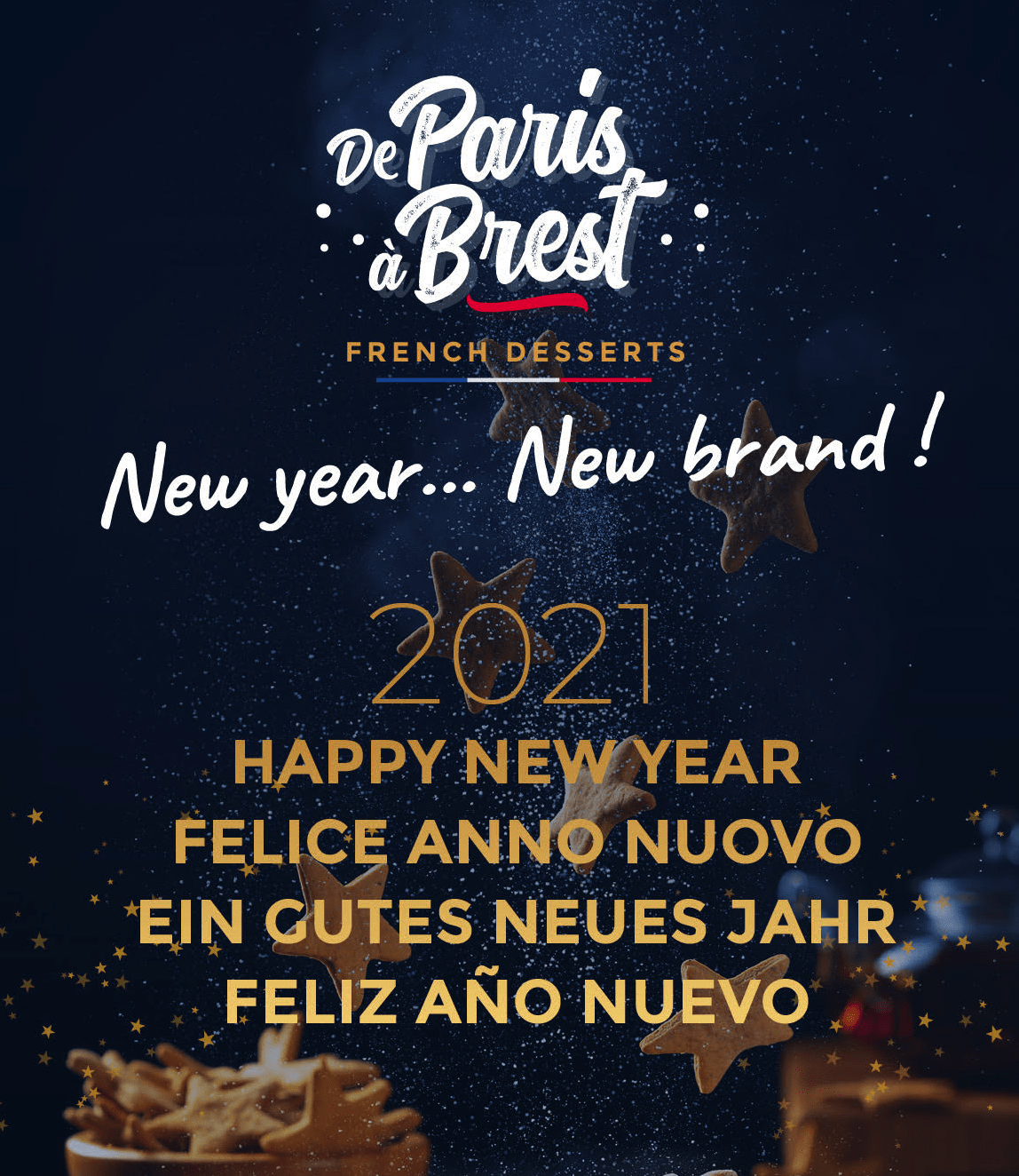 2021, De Paris à Brest is ready to offer our delicious products to the world !
